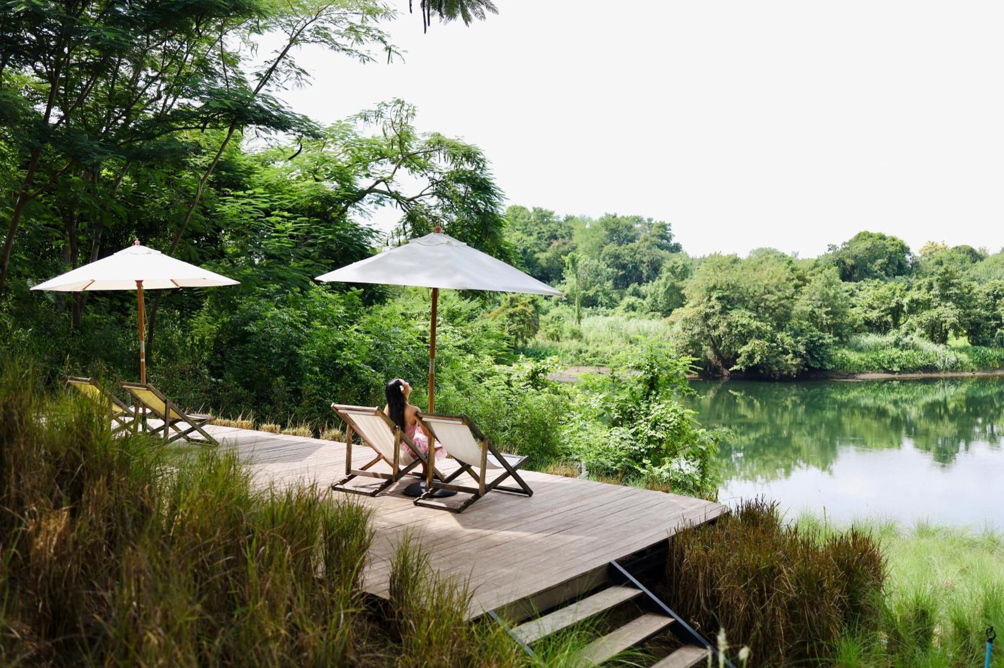 Rakmak Kan Resort & Cafe Kanchanaburi Exterior foto